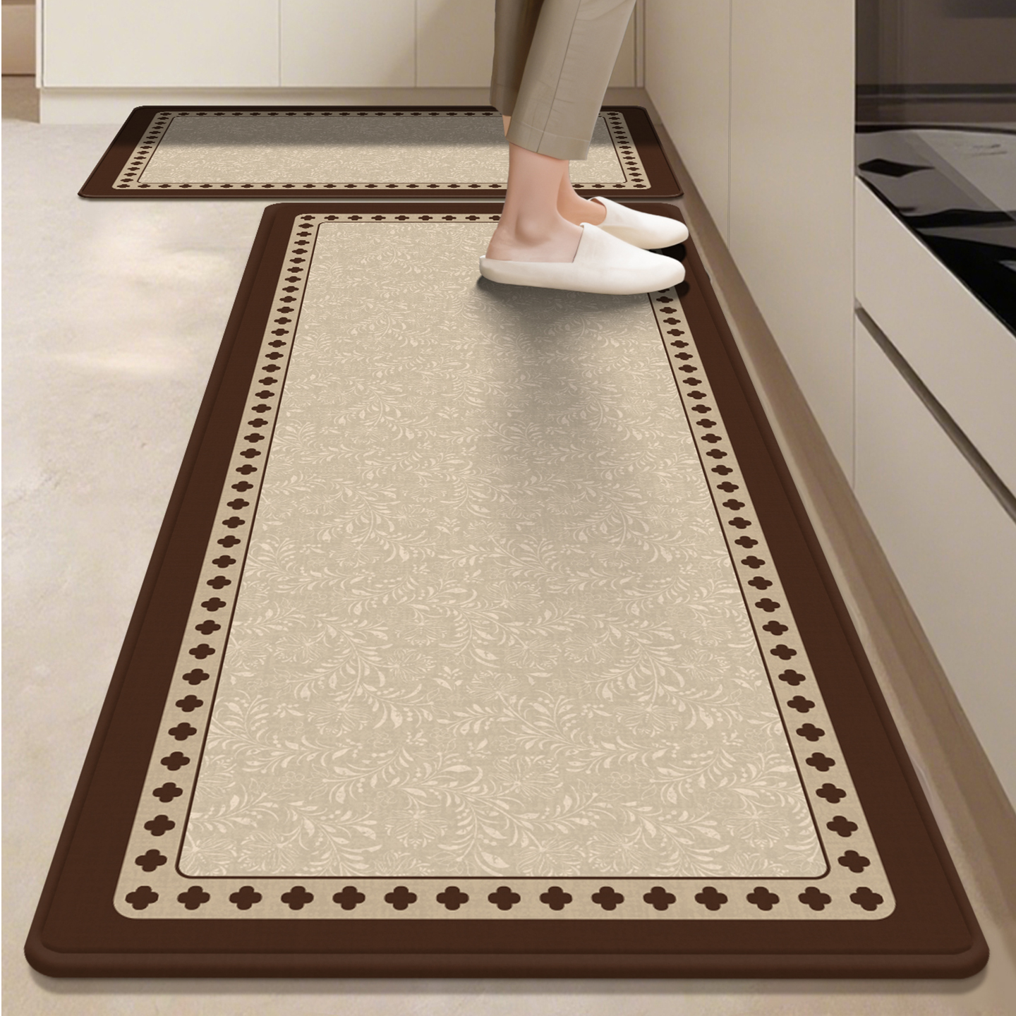 厨房地垫防滑防油可擦免洗吸水