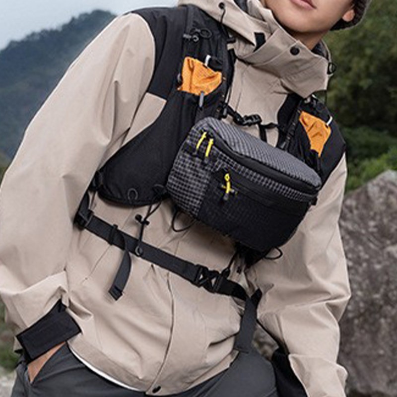 户外轻量化molle扩展副包登山包拓展胸包战术单肩腰包胸仓男快挂