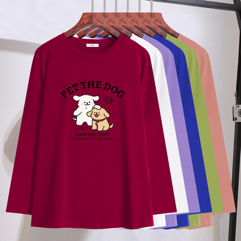 胖mm高档显瘦长袖T恤2025秋装新款特大码女装240斤遮肚子减龄上衣