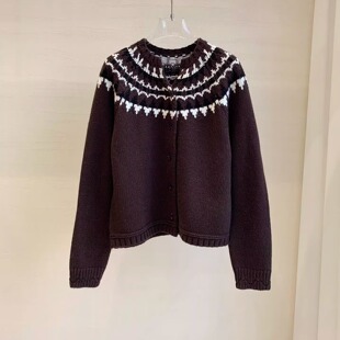 时尚慵懒风高知漂亮洋气韩系小众不撞款毛衣上衣女装设计感针织衫