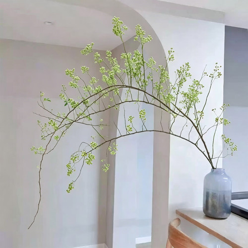 山归来永生花高级装饰干花插花意境落地摆件宅寂风线条干树枝真