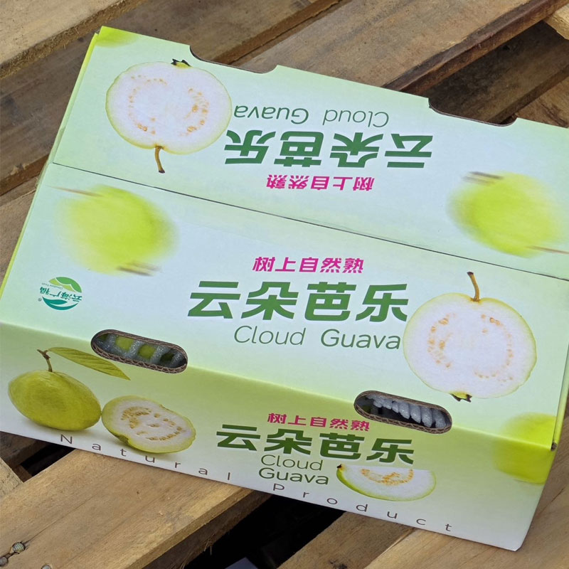 冰淇淋奶油芭乐2.5斤5-7枚顺丰包邮