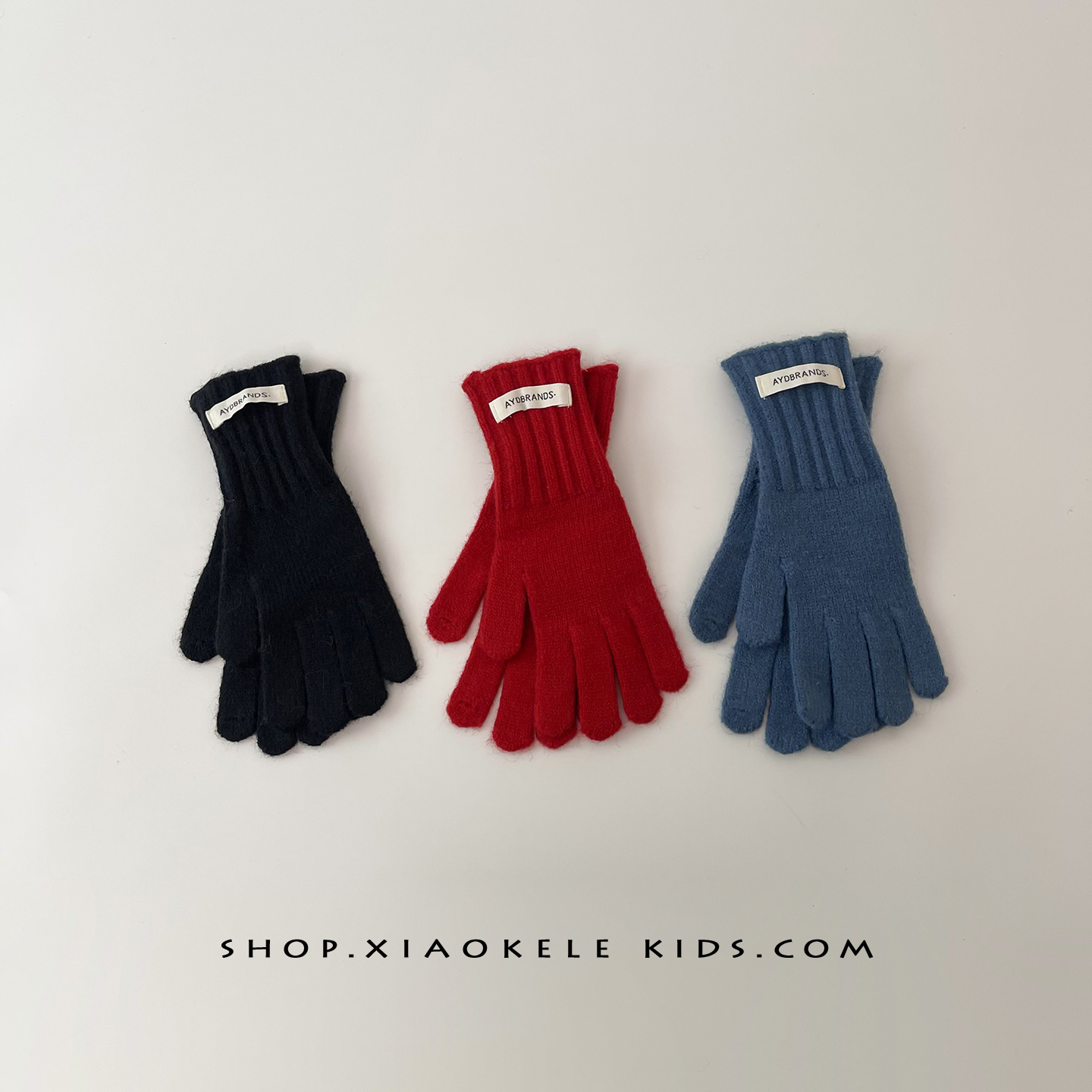 2025新款儿童冬季保暖手套男女