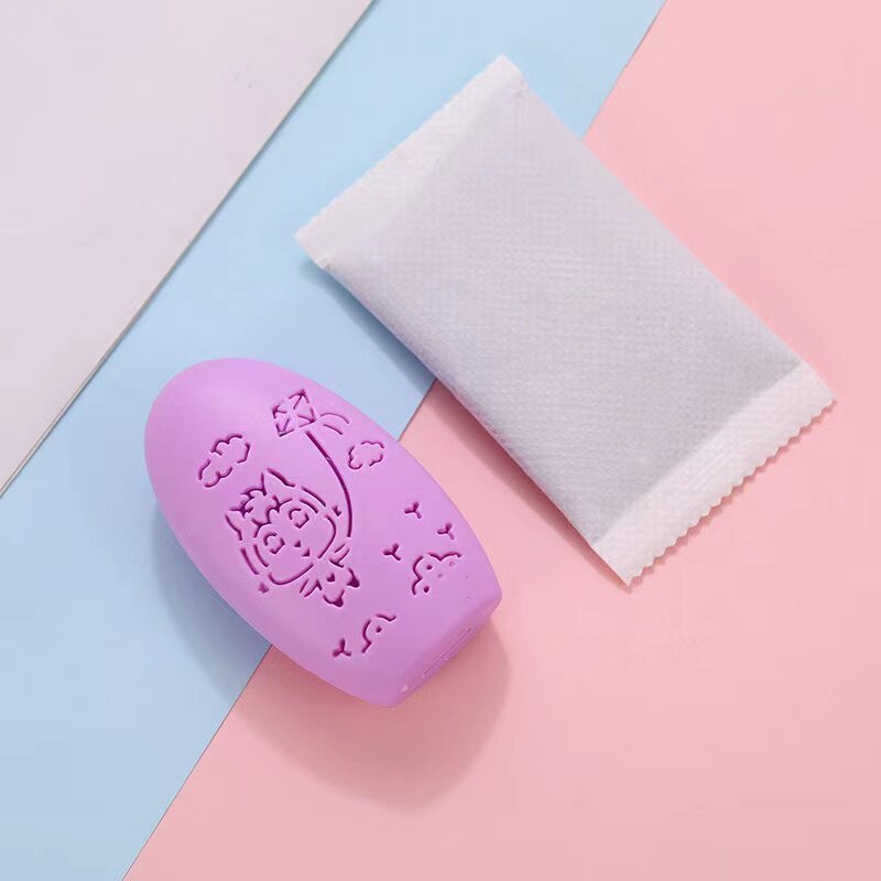 귀여운 손 따뜻하게 계란 자체 가열 교체 코어 보물 학생과 어린이를위한 휴대용 손 따뜻하게  스티커 휴대용 유물 비 충전식