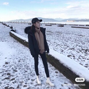 绍兴美代 Mackage 男大童加厚保暖羽绒服 绿色 黑色 现8-12