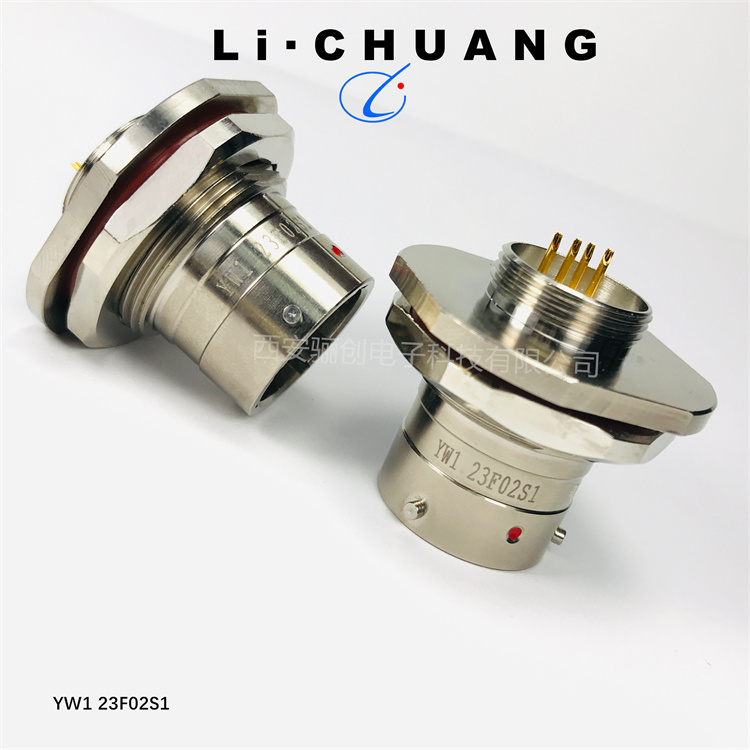 拍前咨询 YW电连接器YW121F01S插座航空接插件骊创