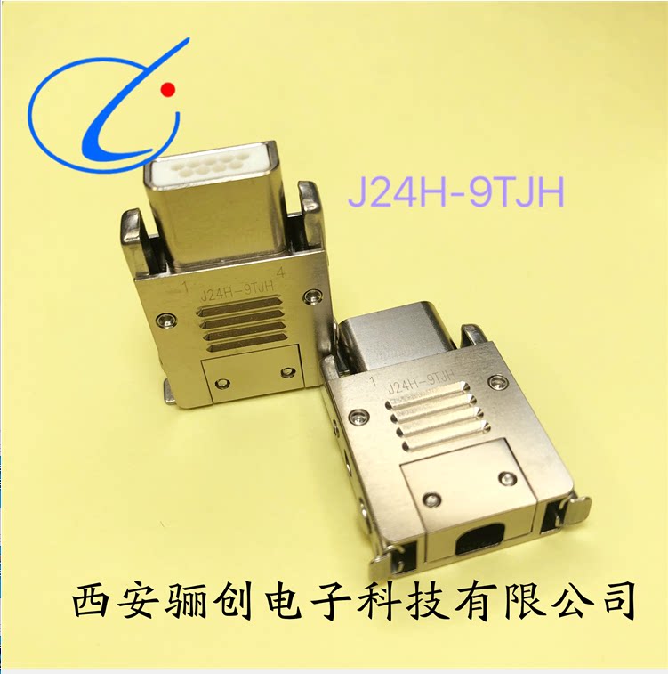 j24h矩形电连接器插头插座接插件j24h-37tj-c-50cm骊创现货 热销