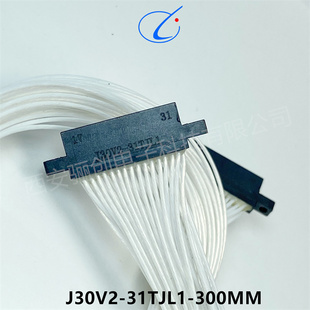J30V2矩形连接器J30V2 50cm插头插座骊创供应 31TJL1