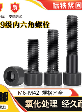 10.9级内六角螺丝杯头圆柱头螺栓螺钉M6M8M10M12-M27M30M36M42