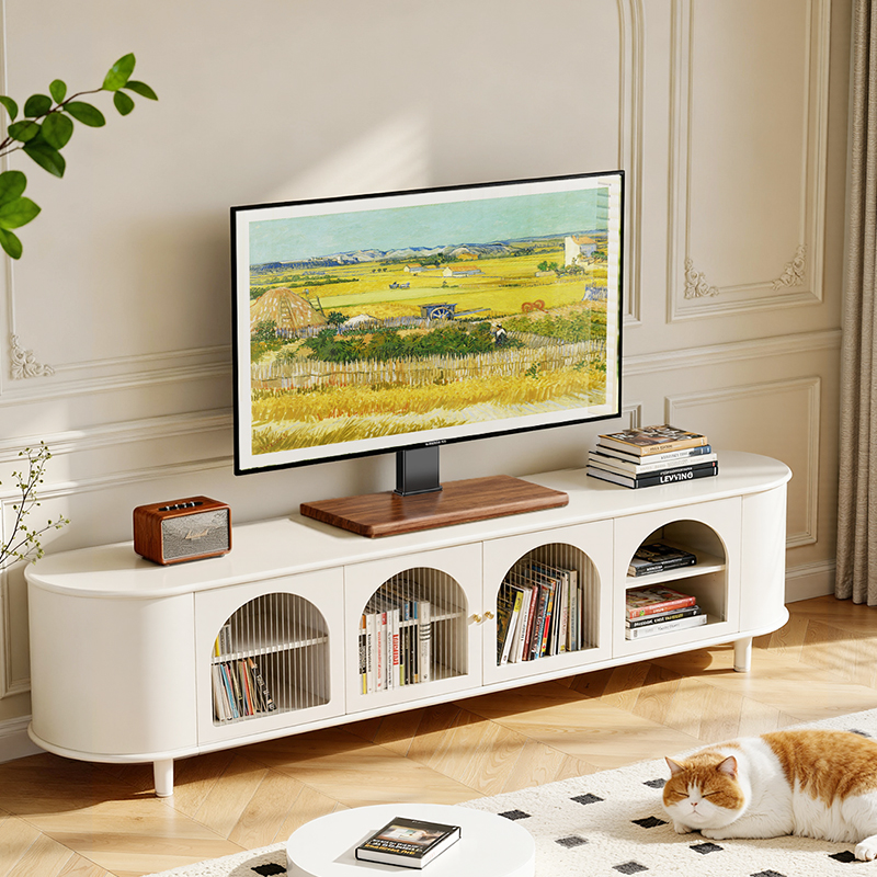 通用电视机底座免打孔台式增高支架落地支撑架适用创维海信TCL等