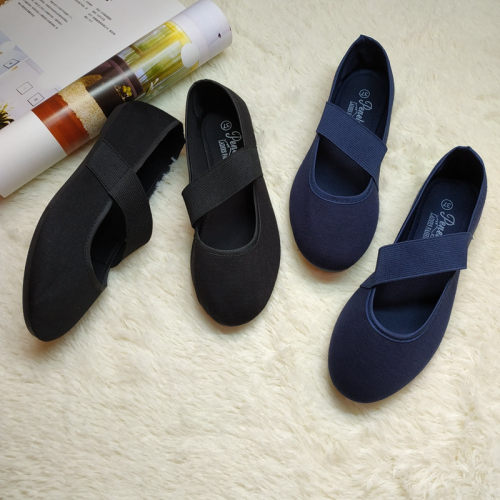 老北京布鞋女跳舞鞋孕妇鞋帆布鞋