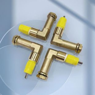 宠物鹦鹉撞针饮水器铜弯头鲁宾水嘴芦丁鸡文鸟八哥撞针饮水器配件