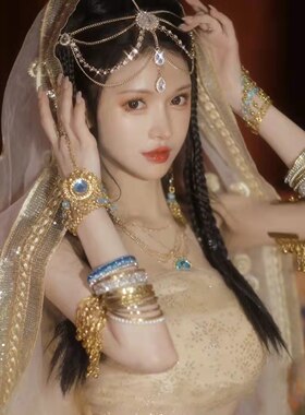 古装汉服异域风情茉莉公主沙丽