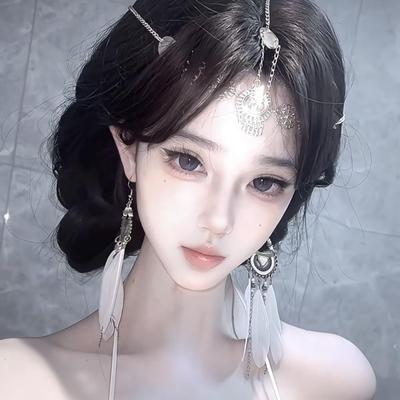 神女维纳斯希腊女神额饰波西米亚前额发饰古风头链异域风情眉心坠