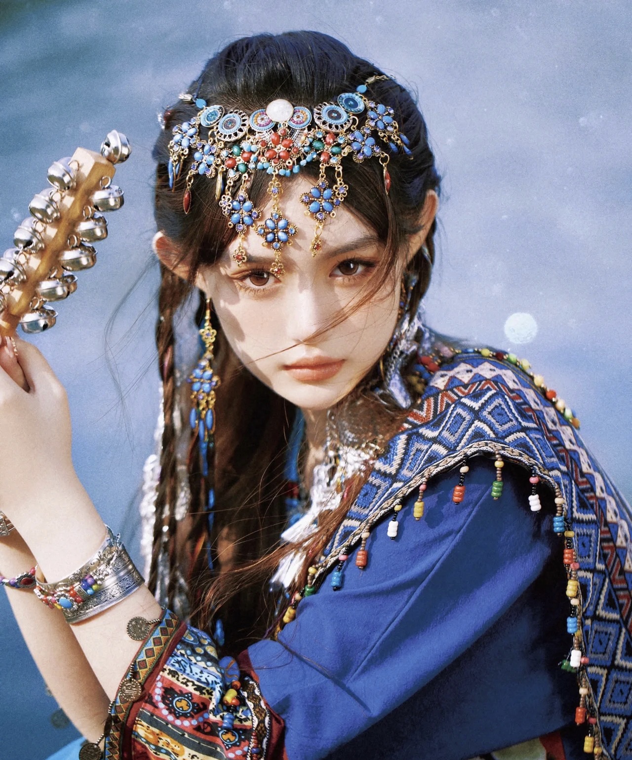 杨超越同款藏服异域风情服饰云南西双版纳旅游民族风藏族服装写真