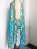 古装 汉服披肩纱异域风情茉莉公主沙丽头纱网红旅游度假拍照头巾