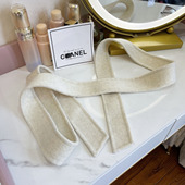 双面羊毛呢腰带毛呢大衣绑带燕麦色酒红色外套装 饰配件男女收腰布