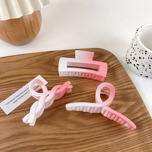 抓夹亚克力日韩少女粉发夹