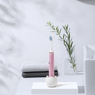 另一边水泥牙刷架浴室电动牙刷底座洗漱台收纳牙刷化妆眉笔置物架