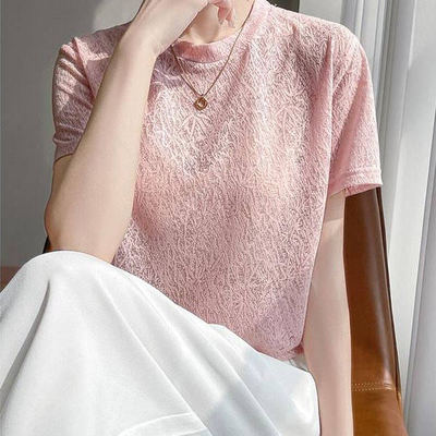 2025春夏新款百搭圆领T恤