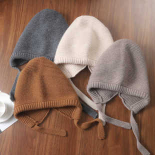 包包帽子两用巴拉克拉法帽绑带堆堆帽冬季保暖百搭针织毛线帽女潮