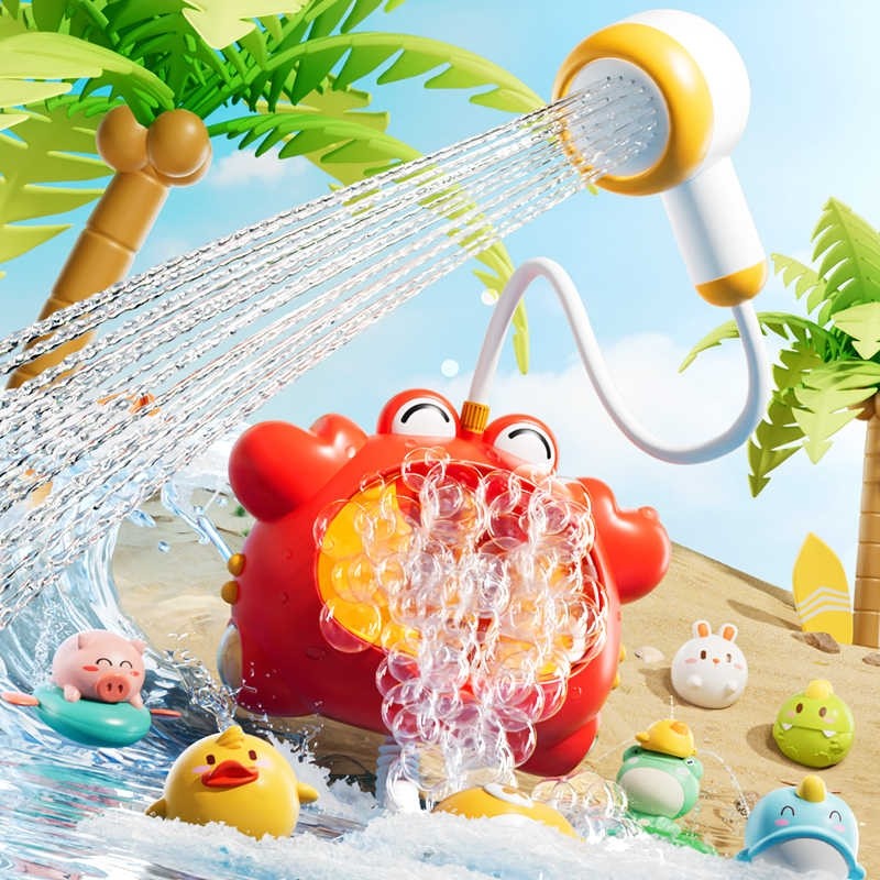 宝宝洗澡玩具儿童螃蟹泡泡花洒喷头婴儿浴盆戏水浴室玩水小女孩男,玩具/童车/益智/积木/模型,戏水/玩沙玩具,淘宝优惠券,粉丝福利购,淘宝优惠卷