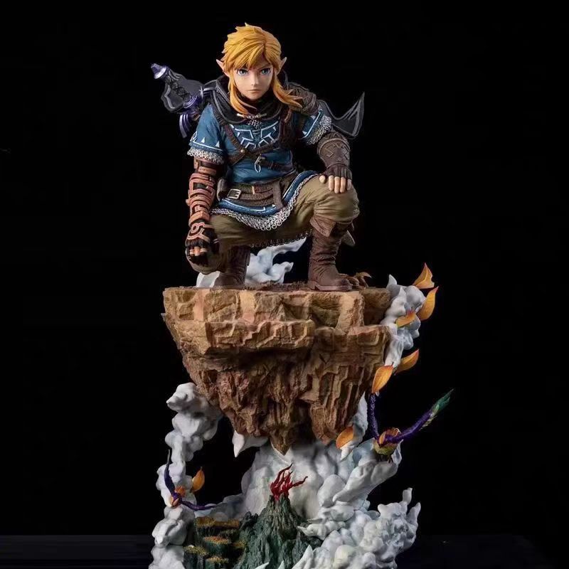 【优质版】塞尔达传说林克王国之泪动漫潮玩周边超大手办模型摆件