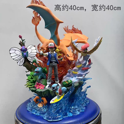 宠物小精灵神奇宝贝小智全家福