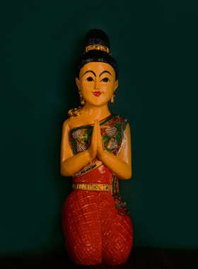 印象泰木雕招财东南亚门头