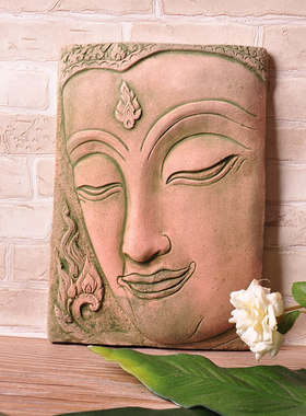 泰国雕刻佛像电视柜招财工艺品