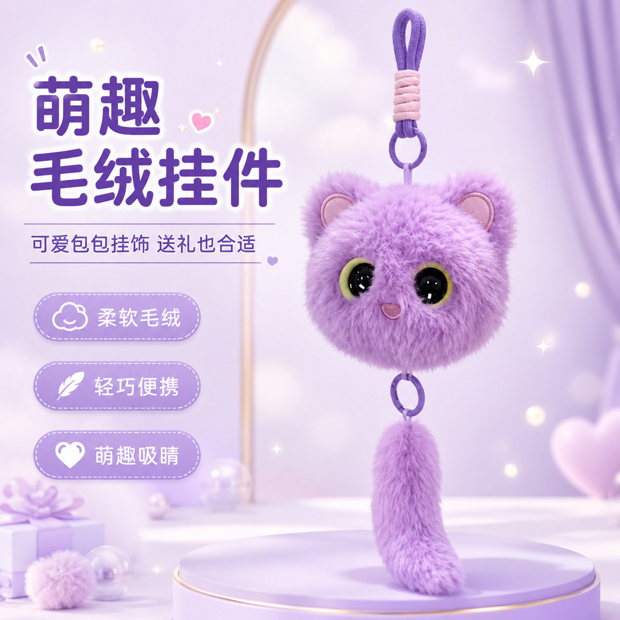 ai喵精灵娃娃情感陪伴智能对话其它早教玩具类