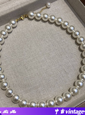 12MM高品质亮白施家珍珠项链韩代