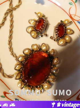 风吹半夏赵丽颖同款耳环复古港风