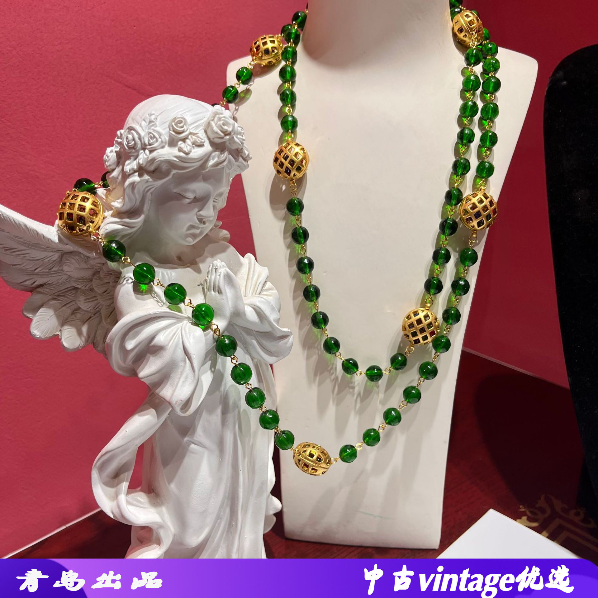 琉璃《香香鸟笼》中古vin项链