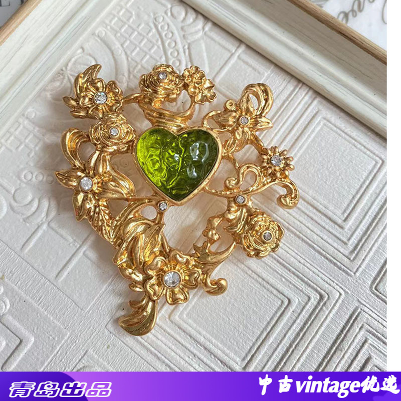 《心花怒放》中古vintage镀真金