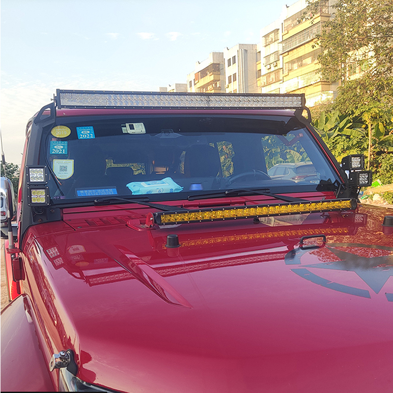 BJ40A柱射灯车顶长条灯