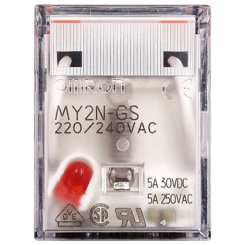 原装欧姆龙8脚14脚24V中间继电器MY2N-J MY4N MY2-D2 MY4-CR 220V