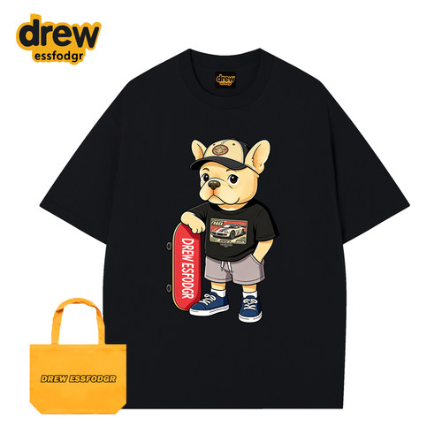 DREWESSFODGR潮牌小狗短袖夏季