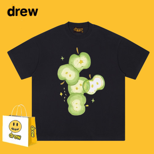 DREWESSFODGR手绘苹果涂鸦T恤