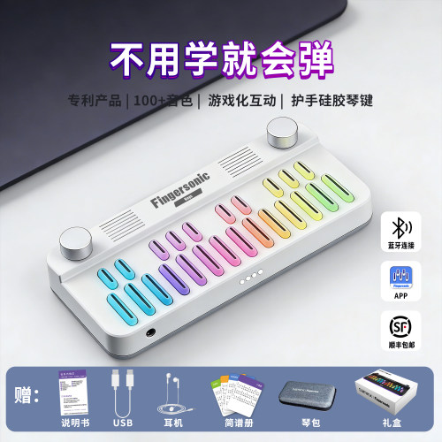 指弹电子琴100音色迷你弹唱机