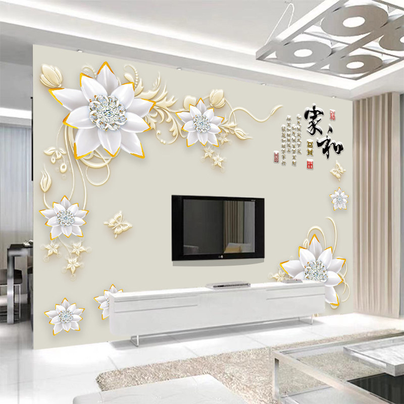 定制壁画3d电视背景墙壁纸影视墙壁布客厅墙布2025新款简约大气8d,家装主材,定制壁画,淘宝优惠券,粉丝福利购,淘宝优惠卷