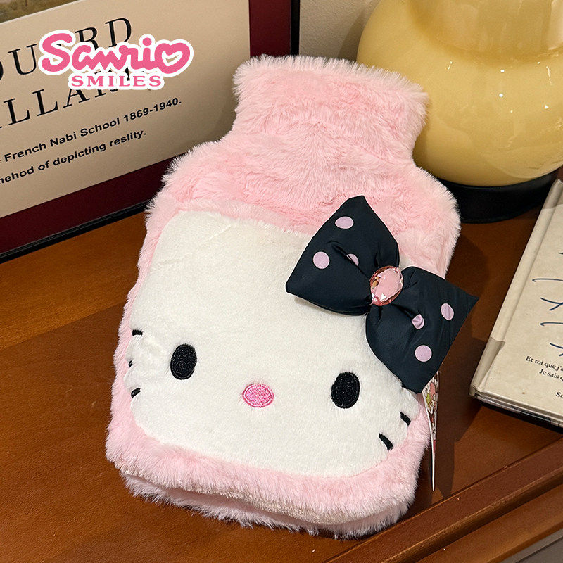 三丽鸥HelloKitty猫热水袋注水式