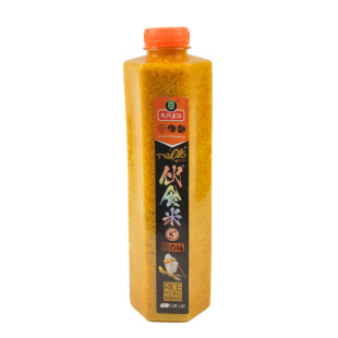 天网鱼饵伙食米5#号麝香味红虫味虾肉红虫酒米打窝料900ml/35瓶