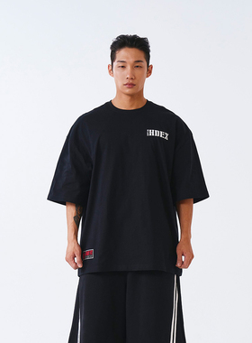 HDEX 25夏季新品美式复古宽松基础款短袖休闲百搭T恤韩国代购