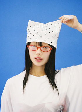CLUT STUDIO 25夏季新品复古y2k星星印花帽子挂件韩国代购