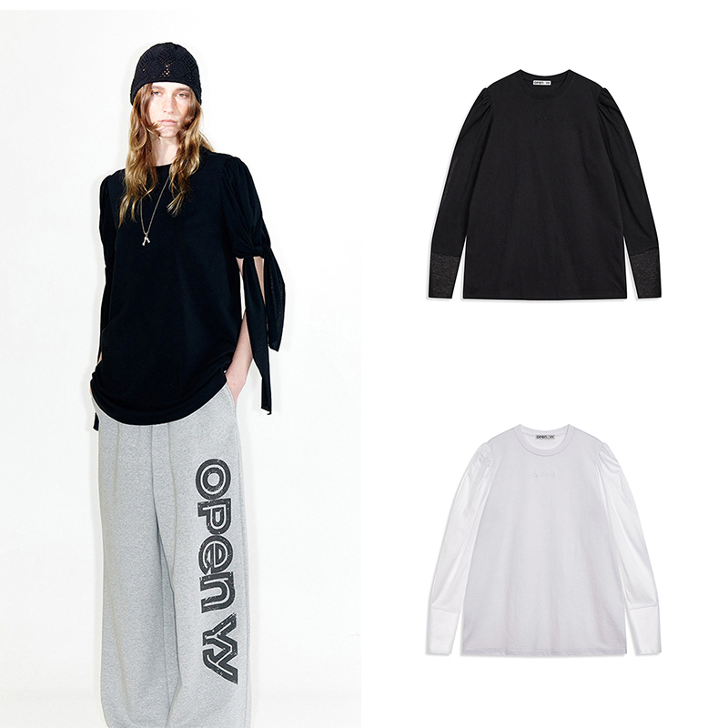 OPENYY纯色短袖T恤韩国代购