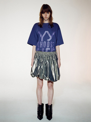 TheopenProduct抽绳花苞半身裙