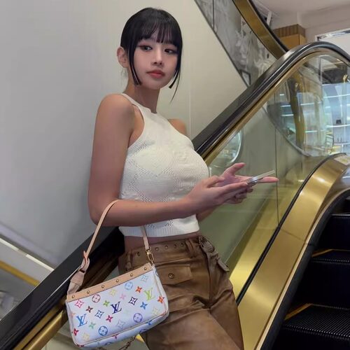 NATTY同款SCULPTOR 24秋美拉德复古纯色皮裤修身拖地休闲裤韩代