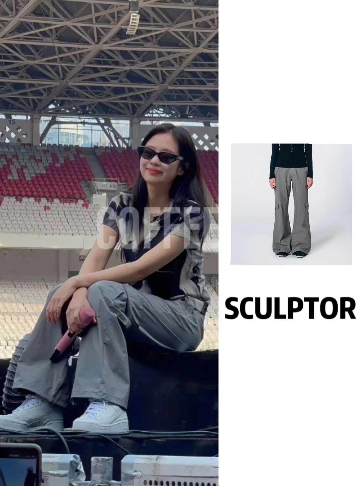 jennie同款SCULPTOR休闲裤