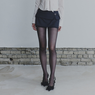 PAIN OR PLEASURE 25秋新品辣妹包臀系带西装裙裤韩国代购